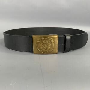 POLO by RALPH LAUREN Size 36 Black Leather Belt